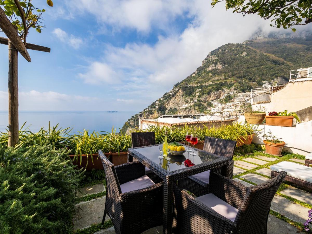 Scorcio D' Oltremare - Sea View Apt In Positano Exteriör bild