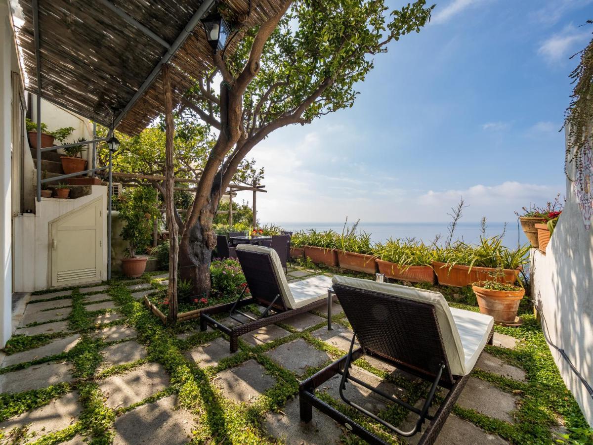 Scorcio D' Oltremare - Sea View Apt In Positano Exteriör bild
