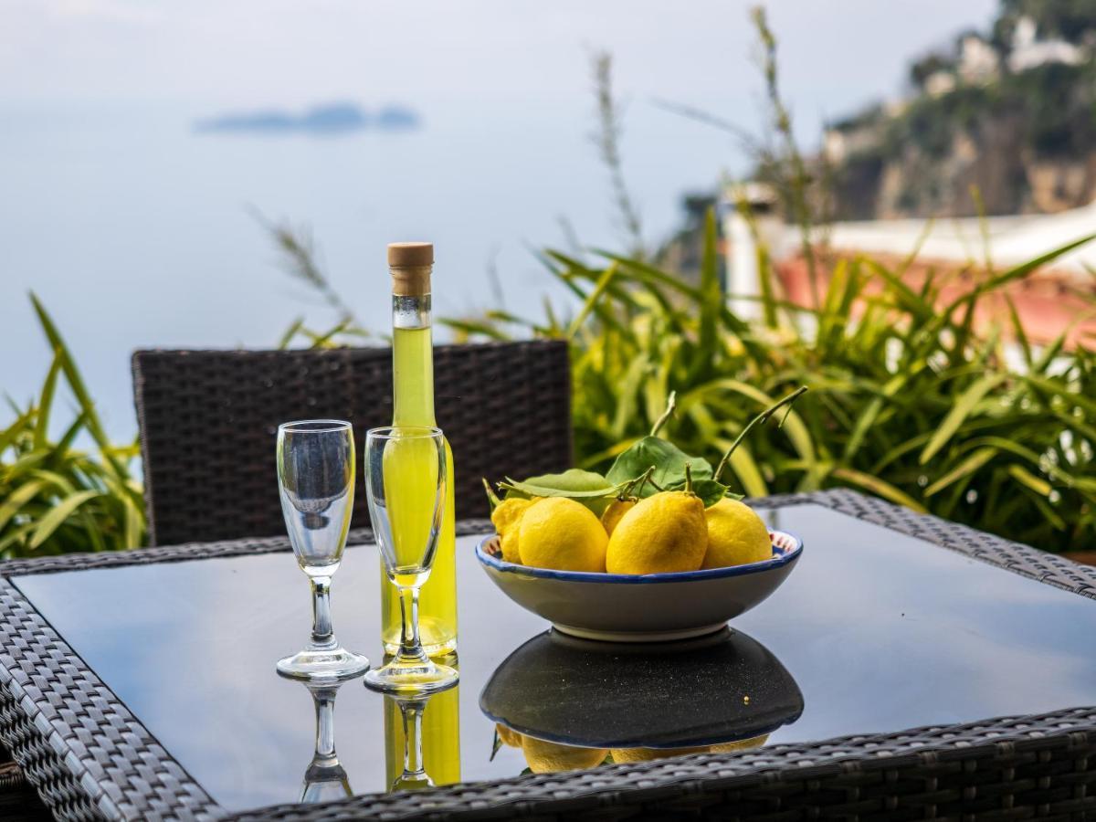 Scorcio D' Oltremare - Sea View Apt In Positano Exteriör bild