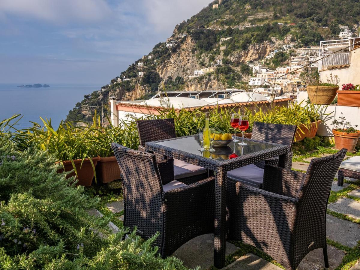 Scorcio D' Oltremare - Sea View Apt In Positano Exteriör bild