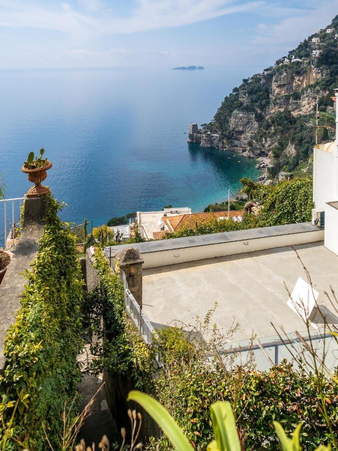 Scorcio D' Oltremare - Sea View Apt In Positano Exteriör bild