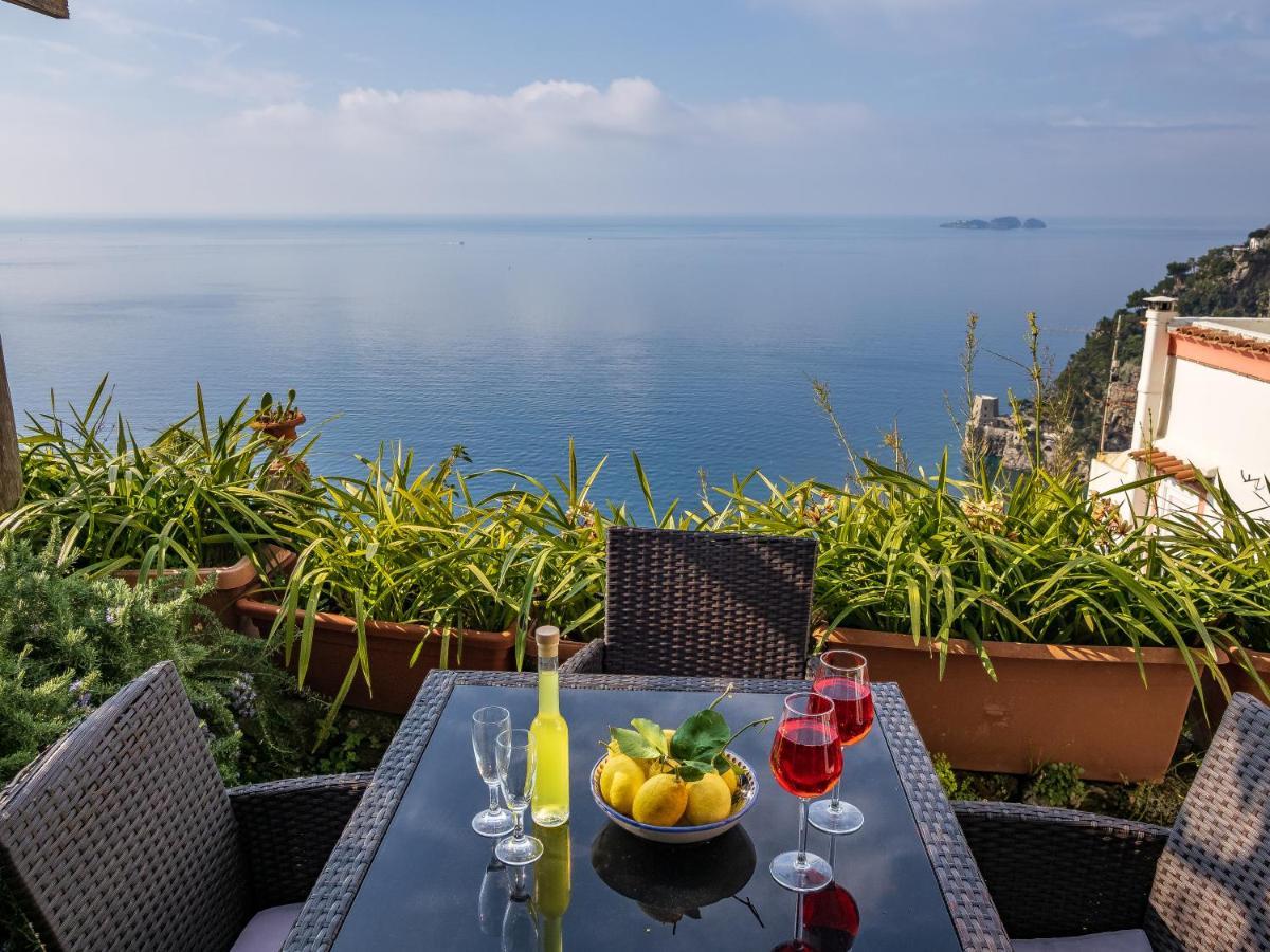 Scorcio D' Oltremare - Sea View Apt In Positano Exteriör bild